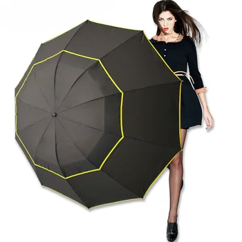 большой 130 см Зонт высшего качества, мужской, женский, Ветрозащитный, Большой Мужской, женский, Солнцезащитный, Большой зонт на открытом воздухе