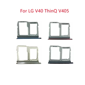 для LG V40 Держатель лотка для карт SIM-карта Micro SD Слот для SIM-карты Адаптер для LG V405 Thinq Замена Запасных частей для ремонта