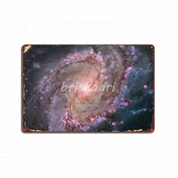 Космические металлические знаки Deep Space Nebula Galaxys Univers Дизайн кухни Настенные росписи Металлические плакаты