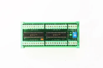 Крепление на DIN-рейку MCP23017 32-Канальный GPIO-расширитель с интерфейсом I2C для Arduino Raspberry Pi, мощность 3,3 В/5 В