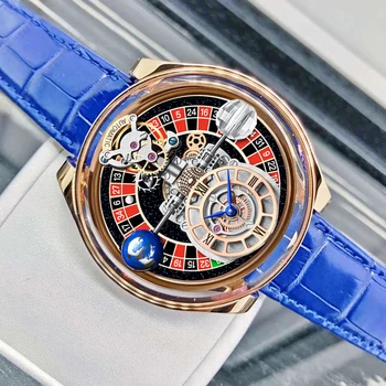 Мужские часы PINDU Watchew с изображением звездного неба, кварцевые наручные часы, часы с дизайном в земной тематике, часы серии 