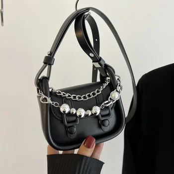 Супер мини-сумка-тоут 2022, новая женская сумка-мессенджер с откидной крышкой, модная женская сумка через плечо, маленькая квадратная дамская сумочка